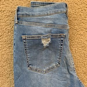 TopShop Moto Jamie Ripped Jeans